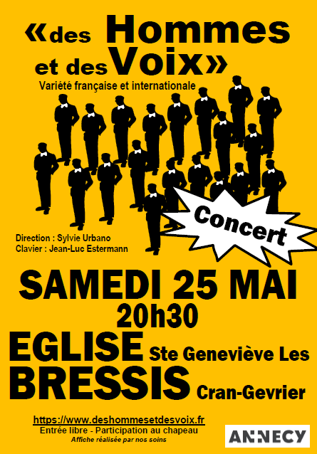 concert choeur d’hommes